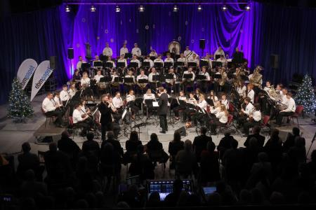 STOLETJE NAVDIHA 50. božično novoletni koncert Godbe Cerknica 59 Foto Ljubo Vukelič